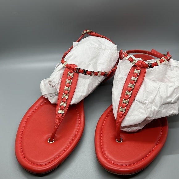 Salvatore Ferragamo Tahiti Napa Sprint sandals. NIOB 9 - Picture 3 of 10